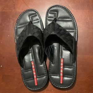 Prada flip flops